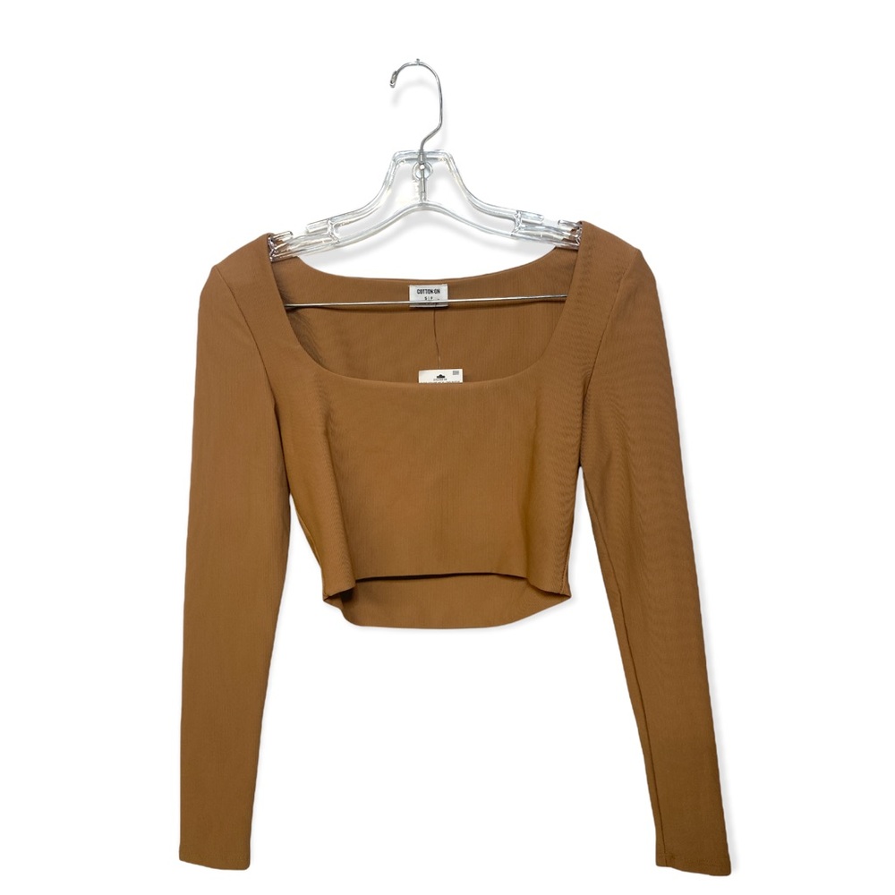 Quinn Square Neck Long Sleeve Top